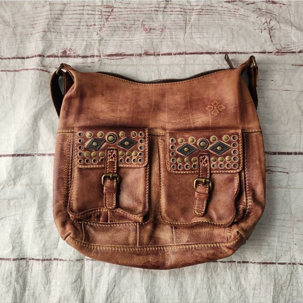 Patricia Nash Lueven Leather Crossbody